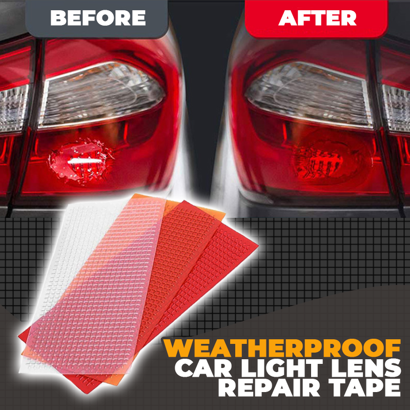 Weatherproof Car Light Lens Repair Tape (3 Pcs/Set)