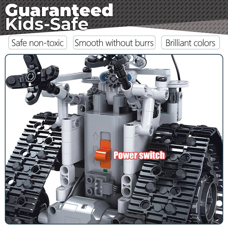 DIY Building Brick RC Robot