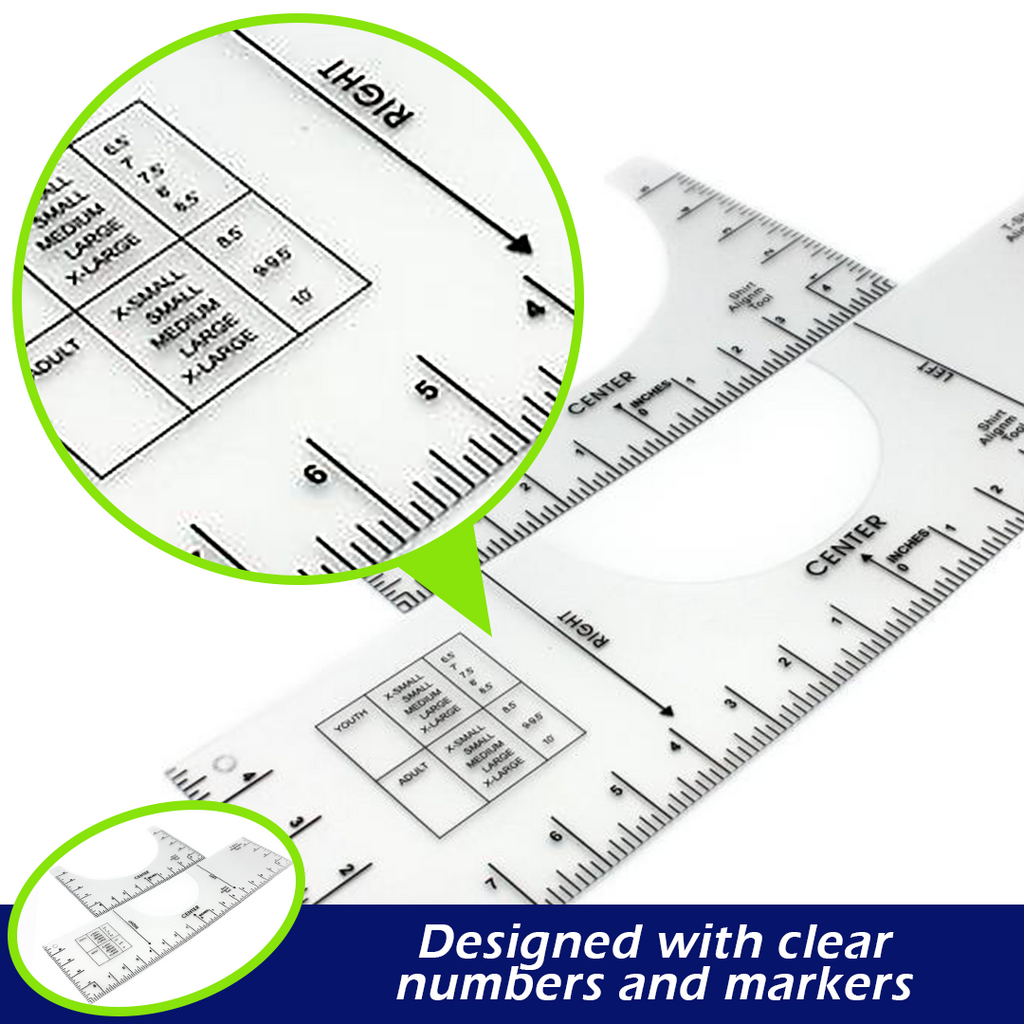 GILDE T-Shirt Ruler Guide