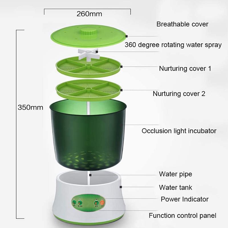 Home Harvest Automatic Bean Sprouts Machine