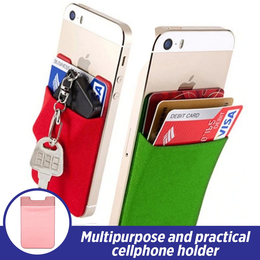 PhoneETX Adhesive Cell Phone Back Wallet