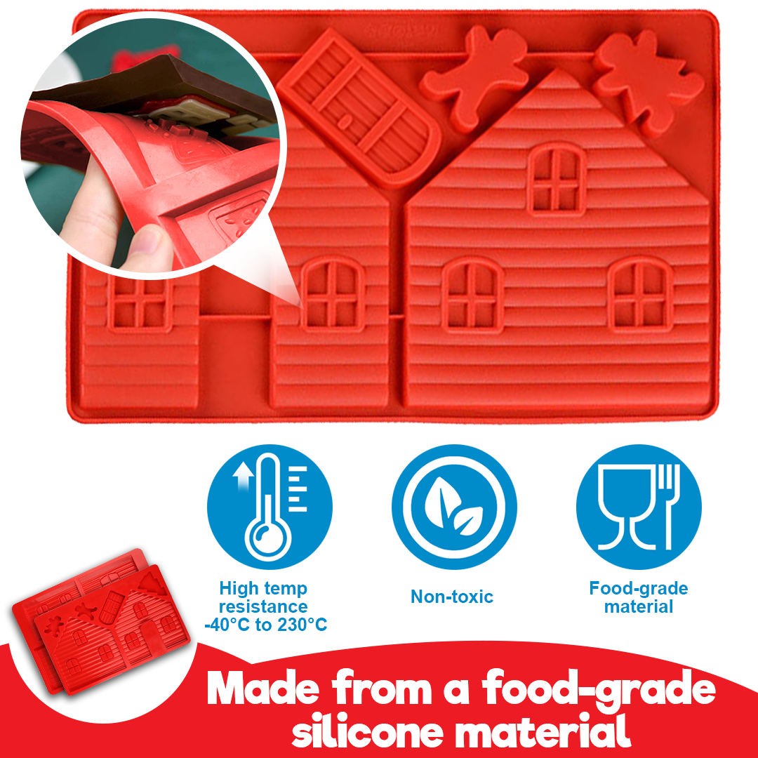 DIYMe! Gingerbread House Style Mold Set