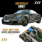 Matte Self-Adhesive Camouflage Film Wrap