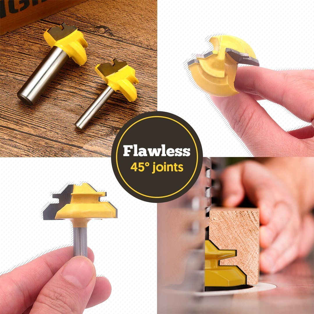 Miter Router Bit (2Pcs/Set)