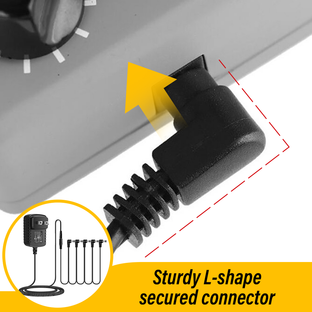 GH 5-way 9-volt Guitar Pedal Adapter