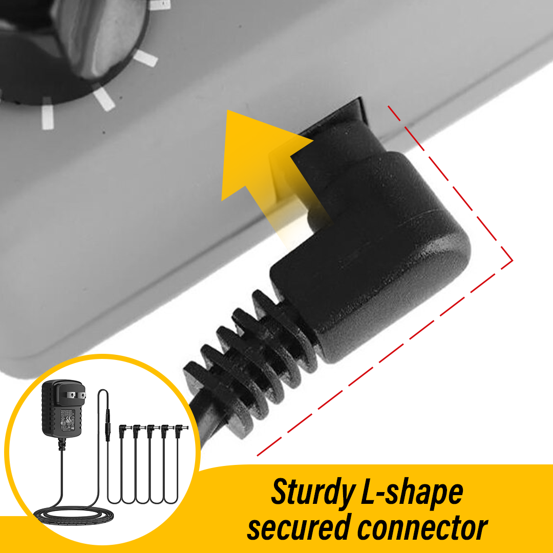 GH 5-way 9-volt Guitar Pedal Adapter