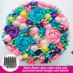 Cake Smart 24-PCs Cake Decorating Nozzle Set
