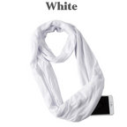 PoshSecret Travel Infinity Scarf With Secret Pockets