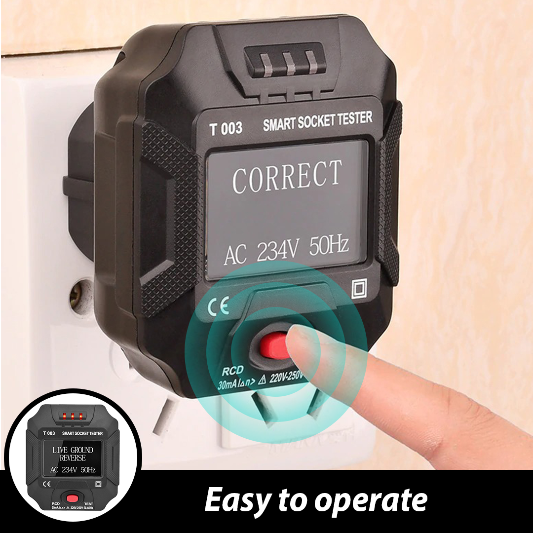 WeVolte™️ Digital Smart Socket Tester