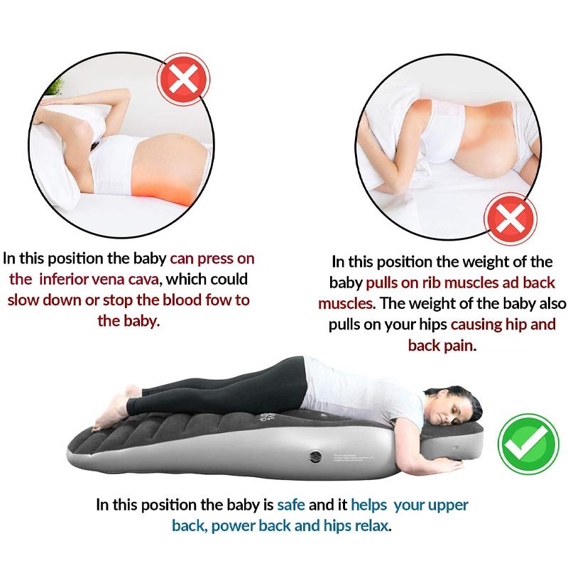 Mommies Inflatable Bump Cushion Bed