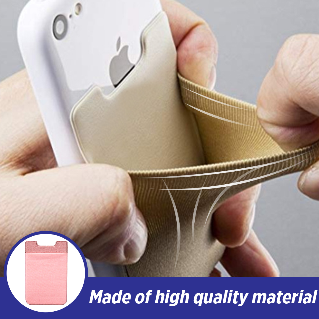 PhoneETX Adhesive Cell Phone Back Wallet