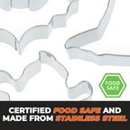Halloween Stainless Cookie Cutters