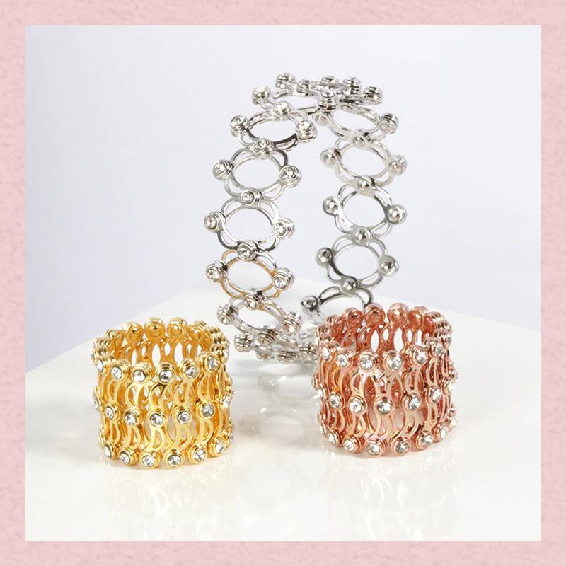 Two-way Crystal Ring & Bracelet