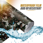 Matte Self-Adhesive Camouflage Film Wrap