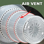 Orchid Double Planter with Mesh Pot