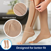 FeetFree 20-30mmHg Zippered Compression Socks