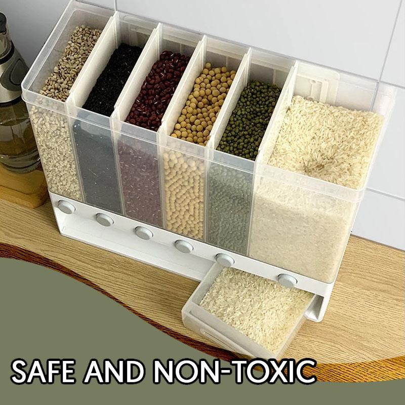 Wall-Mounted Dry Food Dispenser