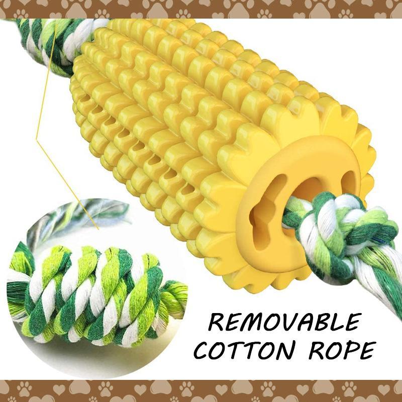 Corn Dog Toothbrush and Chew Toy
