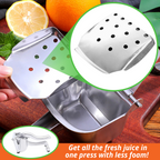 Natural Juice Aluminum Manual Juice Squeezer