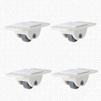 Organizer and Storage Box Stick-on Wheels (Pack of 4)