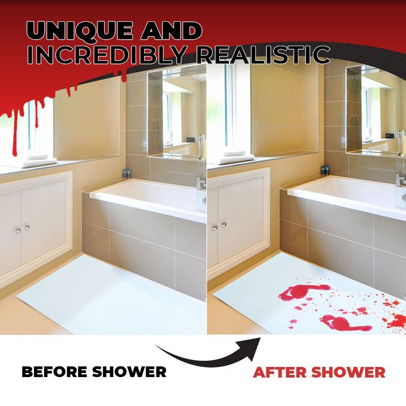 Holidayz Bleeding Color Changing Bathroom Mat