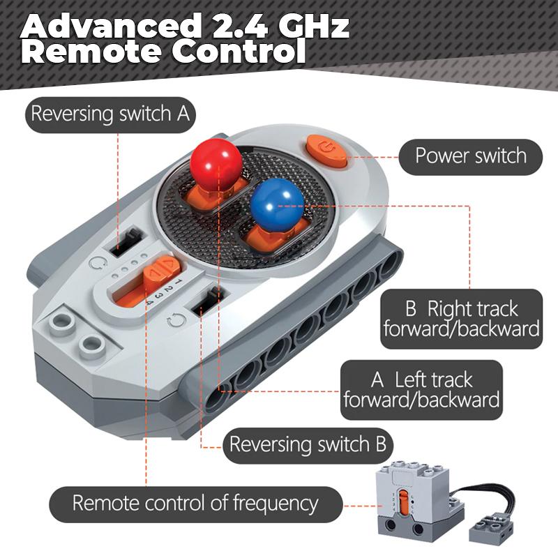 DIY Building Brick RC Robot