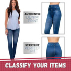 ColdFront Thermal Fleece Denim Jeggings