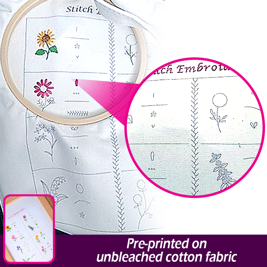 CraftCorner Embroidery Pattern Guide