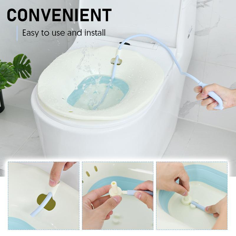Collapsible Postpartum Washing Basin with Bidet