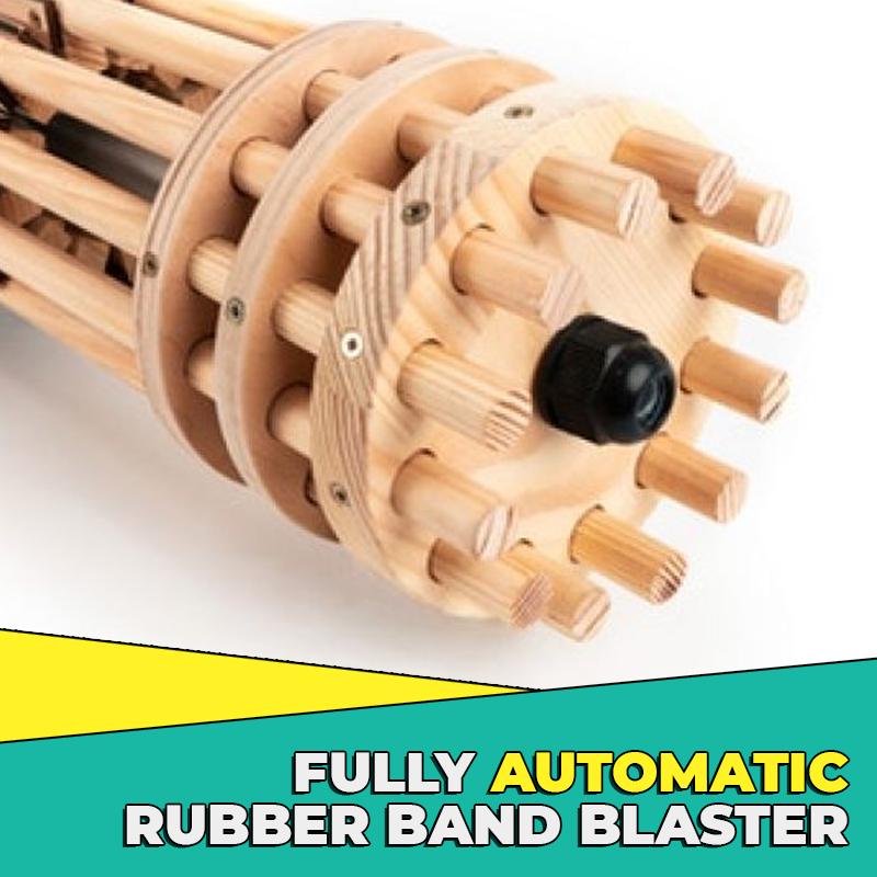 Gatz Automatic Wooden Rubber Band Blaster