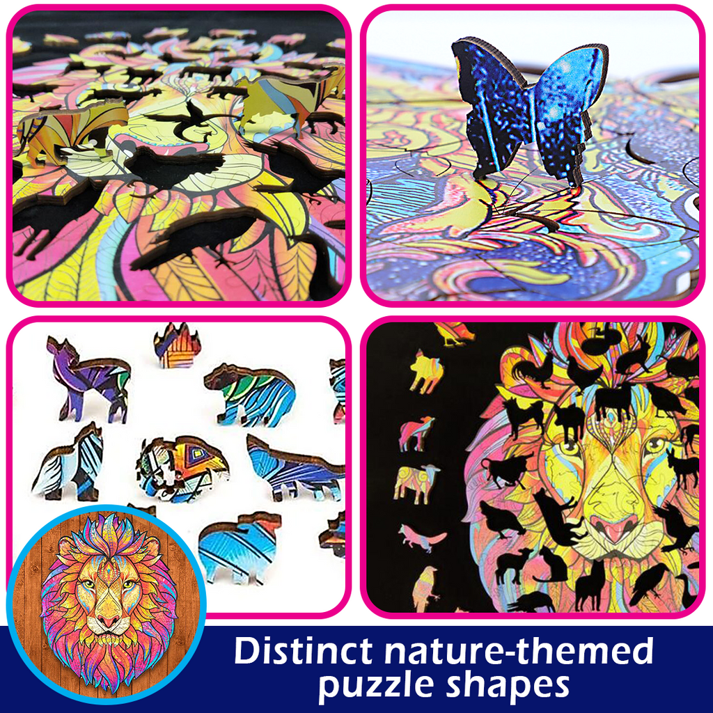 TRINKETS Creative Wooden Jigsaw Puzzles
