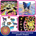TRINKETS Creative Wooden Jigsaw Puzzles
