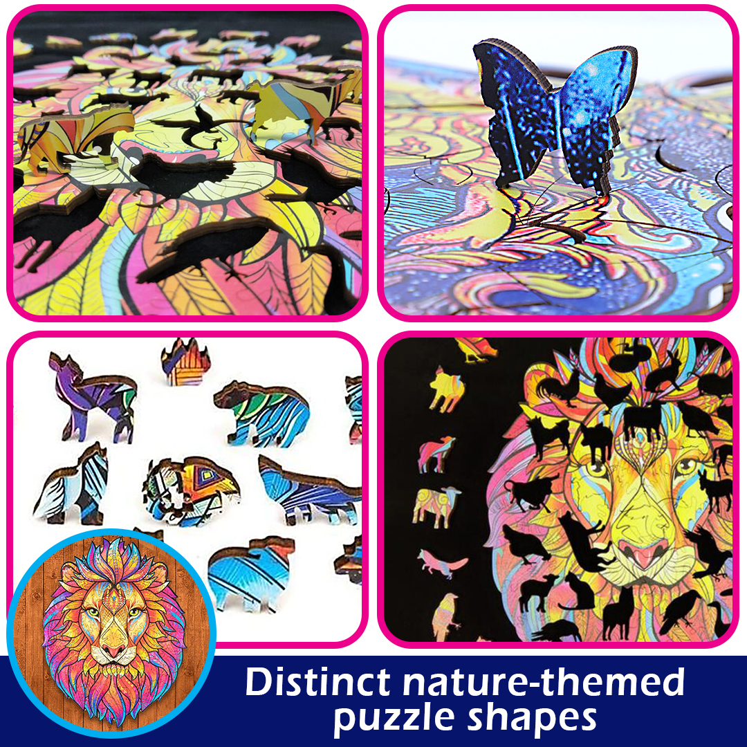 TRINKETS Creative Wooden Jigsaw Puzzles