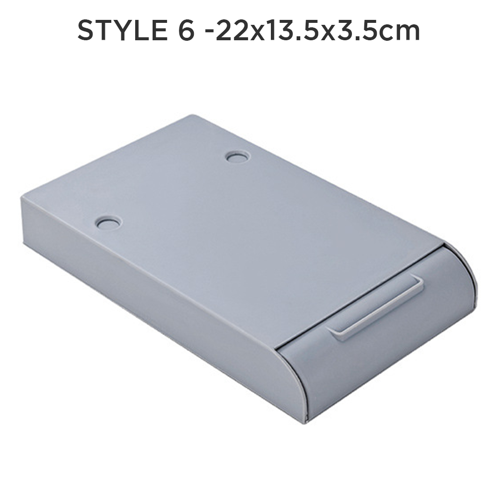 STACKABLE Under Desk Drawer Organizer Storage