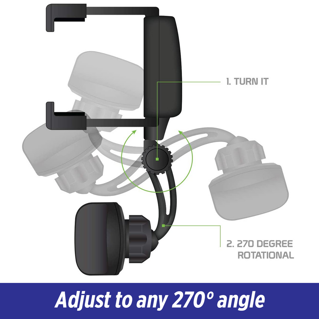 EZ360° Rear-view Mirror Phone Mount