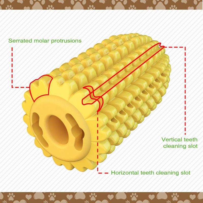 Corn Dog Toothbrush and Chew Toy