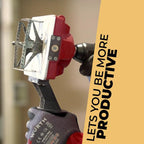 Square Hole Cutter Drill Attachment