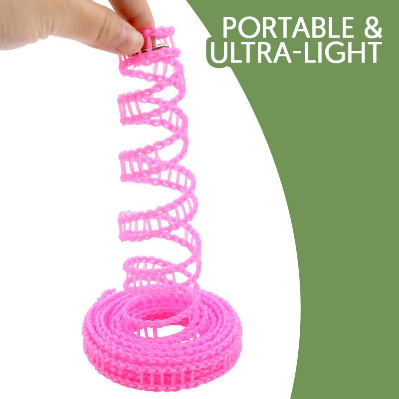 Outdoor Portable Windproof Clothesline