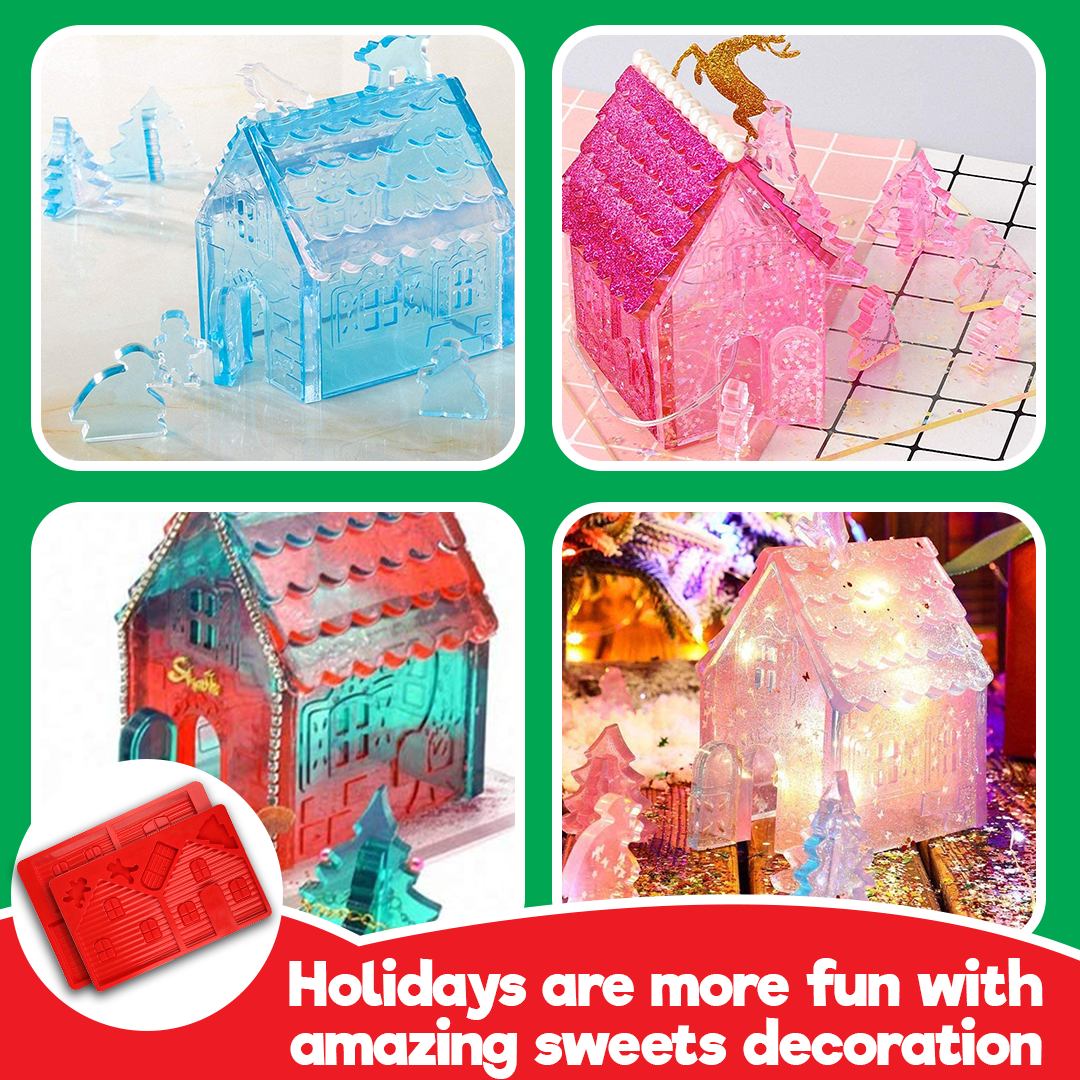 DIYMe! Gingerbread House Style Mold Set