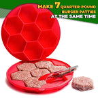 CookSimple Silicone Burger Patty Press