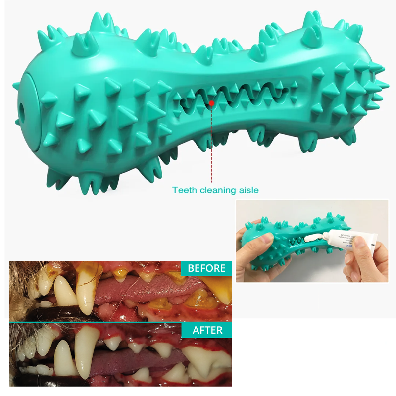 Dog Chewer Toothbrush Toy