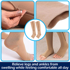 FeetFree 20-30mmHg Zippered Compression Socks