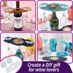 Cheery Wine Rack Silicone Resin Mold