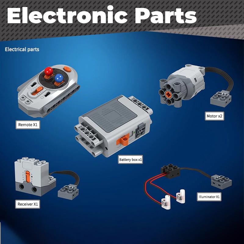 DIY Building Brick RC Robot
