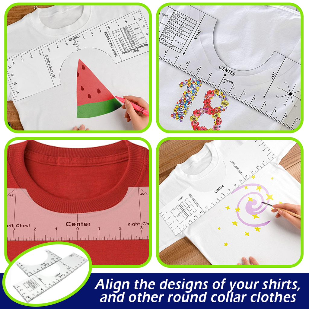 GILDE T-Shirt Ruler Guide