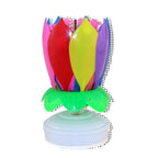 Lotus Magic Flower Birthday Candle