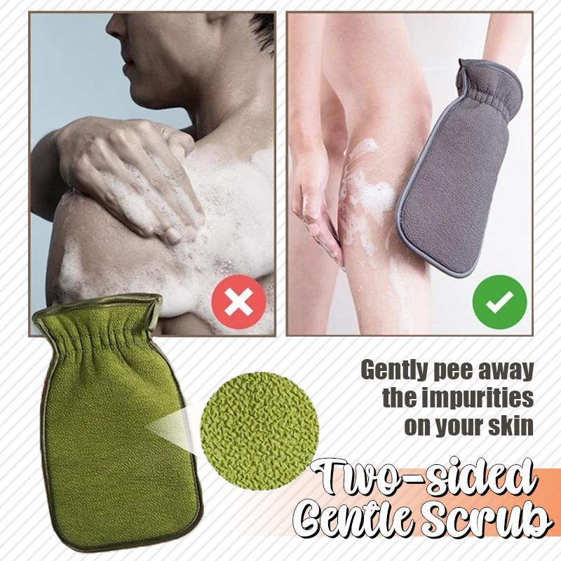 Two-Sided Exfoliating Bathing Gloves