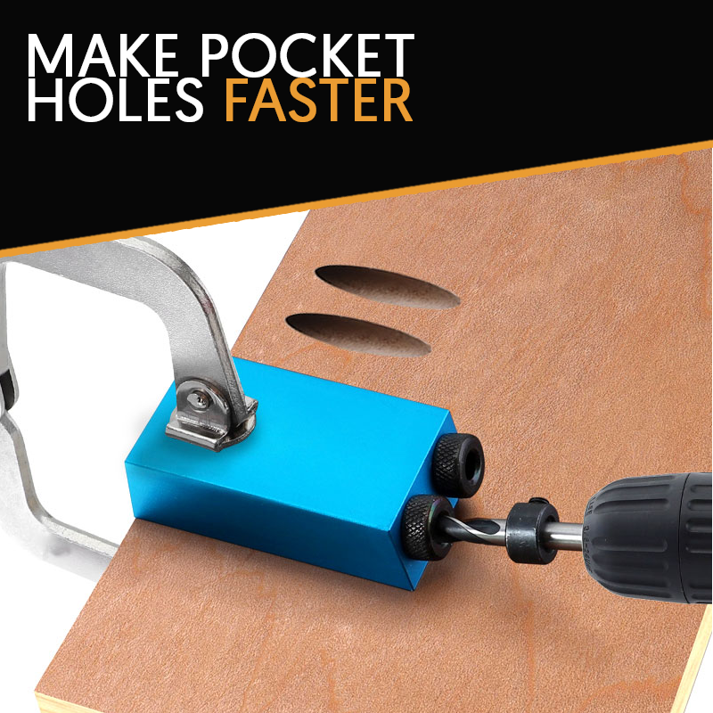 Angle Drill Pocket Hole Jig Kit
