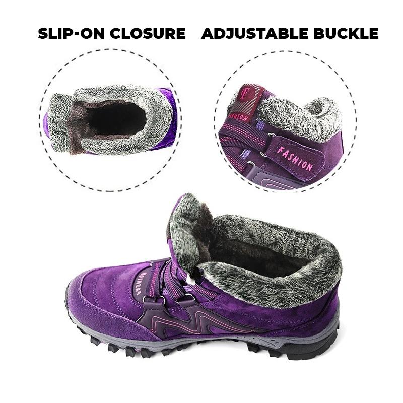WarmToes Women Winter Thermal Villi Boots