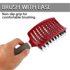 Natural Boar-Bristle Detangling Brush